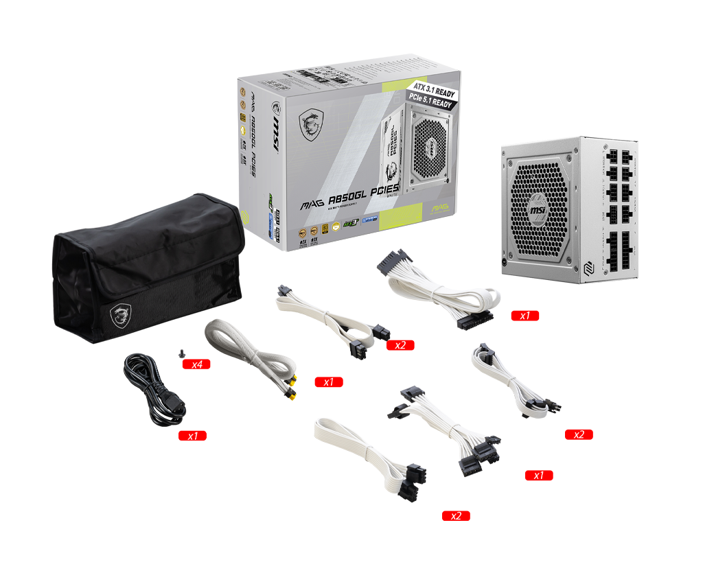 PSU MAG A850GL PCIES PSU MAG A850GL PCIES